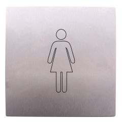 EXT PLATE ENG FEMALE SYM STAINLESS STEEL