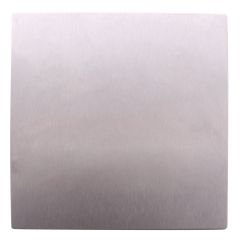 EXT PLAIN PLATE NATURAL ANODISED ALUMINIUM