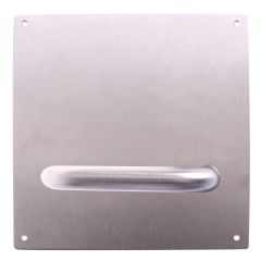201 INTERIOR PLATE WITH 96 LEVER RH NATURAL ANODISED ALUMINIUM