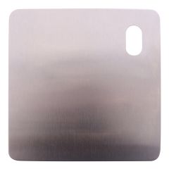 202 EXT PLAIN PLATE & CYL STAINLESS STEEL