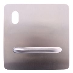 202 EXT PLATE CYL & LEVER STAINLESS STEEL
