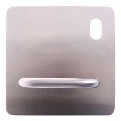 202 EXT PLATE CYL & LEVER STAINLESS STEEL