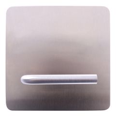 EXT PLAIN PLATE & LEVER STAINLESS STEEL