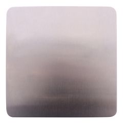EXT PLAIN PLT, NO LEVER NATURAL ANODISED ALUMINIUM