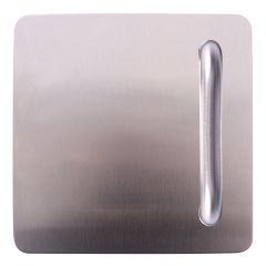 EXT PLATE WITH D PULL STAINLESS STEEL