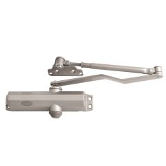 2024 SERIES CLOSER STD BACKCHECK WITH OFFSET PARALLEL ARM BRACKET SILVER