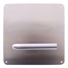 INT PLAIN PLATE & LEVER STAINLESS STEEL