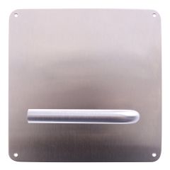 INT PLAIN PLATE & LEVER STAINLESS STEEL
