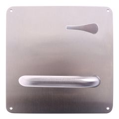 203 INTERIOR PLATE WITH DISABLED TURN & 96 LEVER SELECTOR RH STAINLESS STEEL