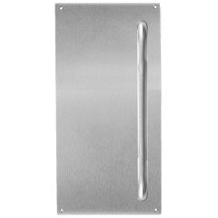 209 INTERIOR PLATE WITH P4 PULL HANDLE STAINLESS STEEL