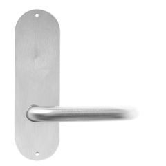 INT PLATE & LEVER NATURAL ANODISED ALUMINIUM