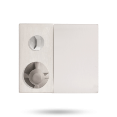 DETENTION PLATE CONCEALED FIX - STD TURN WITH KNOB 22 LH SELECTOR STAINLESS STEEL