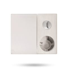 DETENTION PLATE CONCEALED FIX - STD TURN WITH KNOB 22 RH SELECTOR STAINLESS STEEL