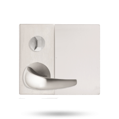 DETENTION PLATE CONCEALED FIX - STD TURN WITH LEVER 23 LH SELECTOR STAINLESS STEEL