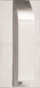 DETENTION PLATE NARROW CONCELAED FIX - PULL HANDLE ONLY STAINLESS STEEL