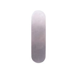 EXTERNAL PLAIN PLATE SATIN CHROME