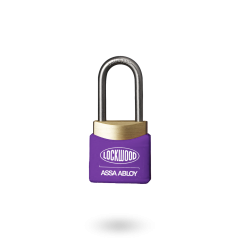 312E PADLOCK LATCHING 19MM SHACKLE PURPLE WINDOW JACKET KD TP