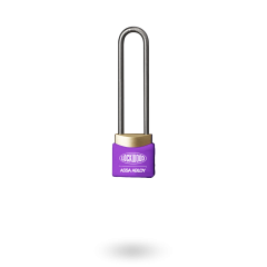 312E PADLOCK LATCHING 50MM SHACKLE PURPLE WINDOW JACKET KD TP