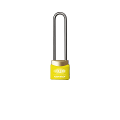 312E PADLOCK LATCHING 50MM SHACKLE YELLOW WINDOW JACKET KD TP