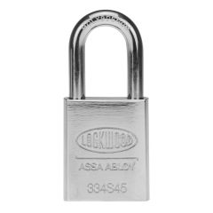 PADLOCK 334 STEEL BODY 45MM MOLYBDENUM SHACKLE 48MM X 8.7MM 6PIN RANDOM - TRADE PACK