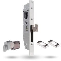 SYNERGY PRIMARY 23MM DEADLOCK 28MM HOOK BOLT - FAB CYLINDER AND THUMB TURN
