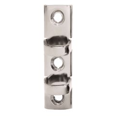 RIMLOCK DEADLOCK STRIKE LOOPS SATIN CHROME PEARL