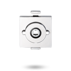 SYMMETRY PRIVACY ADAPTOR SQ - SUITS 1420 SERIES BRIGHT CHROME