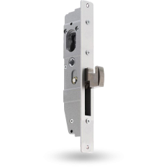 SYNERGY PRIMARY 23MM DEADLOCK 28MM HOOK BOLT - TIMBER SATIN CHROME