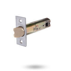 TUBULAR LATCH - PLAINLATCH 60MM BACKSET SATIN CHROME