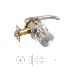 536/936 EXTERIOR ESCAPE DLATCH SATIN CHROME