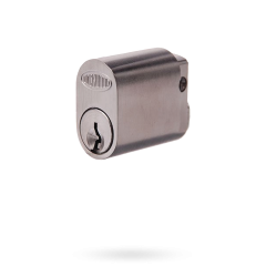 LOCKWOOD C4 8217 ASTRAL OVAL CYLINDER 5KD SATIN CHROME