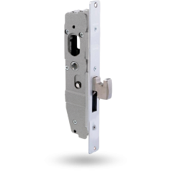 SYNERGY PRIMARY 30MM DEADLOCK 28MM HOOK BOLT - TIMBER SATIN CHROME