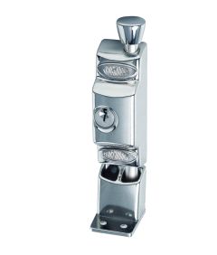 PATIO BOLT 680 SATIN CHROME