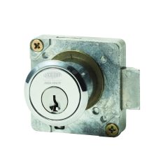 TUMBLER CUPBOARD LOCK 5 PIN POLISHED BRASS