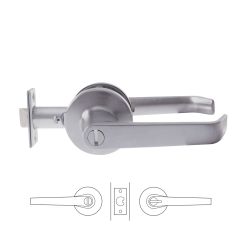 KNL - PRIVACY SET - 70mm BACKSET SATIN CHROME