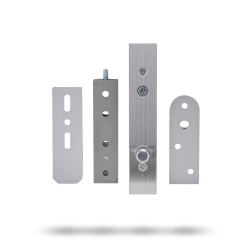PIVOT DOOR SET TIM/ALUMINIUM STAINLESS STEEL