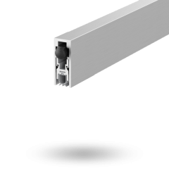 DROP SEAL SEMI MORTICE 1220MM SILVER