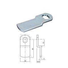 670 CAM 6.5MM X 41MM FLAT VERTICAL LOCKING
