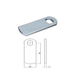 670 CAM 55MM FLAT VERTICAL LOCKING