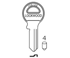 KEYBLANK FOR 110/30 PADLOCK TP