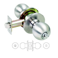 EXT ESCAPE CYLINDRICAL STAINLESS STEEL