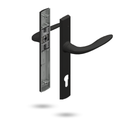 SUMMIT HANDLE SET - PATIO LOCKING BLACK