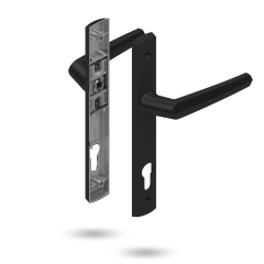 ARIA HANDLE SET - STANDARD LOCKING BLACK