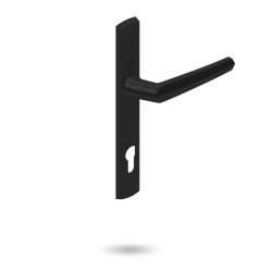 ARIA SINGLE HANDLE - EXTERNAL LOCKING BLACK