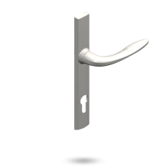 SUMMIT SINGLE HANDLE - EXTERNAL LOCKING SATIN CHROME