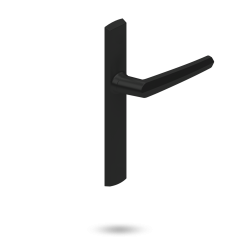 ARIA SINGLE HANDLE - EXTERNAL NON-LOCKING BLACK