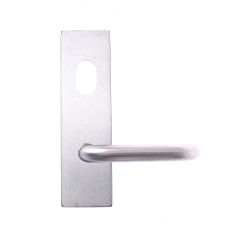 LW SQ END FURN/CYL/LEVER SATIN CHROME