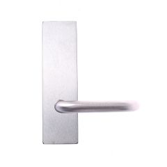 LW SQ END FURN LEVER SATIN CHROME