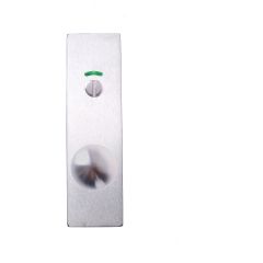 LW SQ END FURN PRIV E/TRN& KNB SATIN CHROME