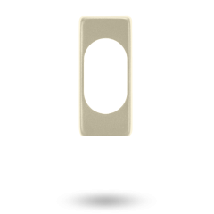 3540 SERIES - CYLINDER ESCUTCHEON AND RETAINER CLIP POLISHED BRASS